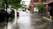 Hoboken Streets Flooded After Heavy Rainfall