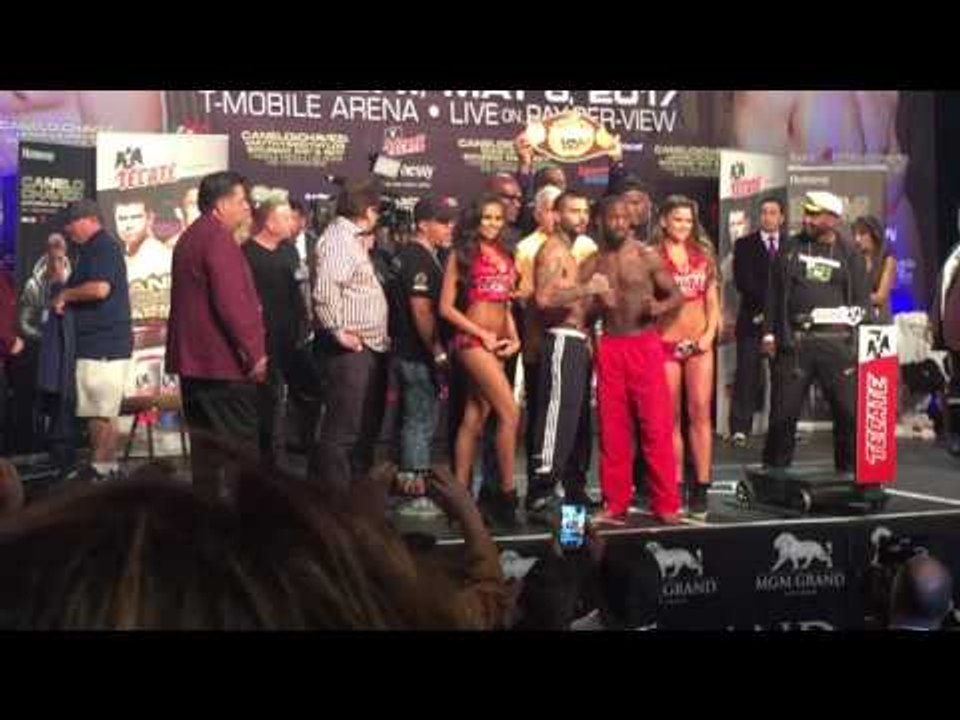 Matthysse vs Taylor. Faceoff