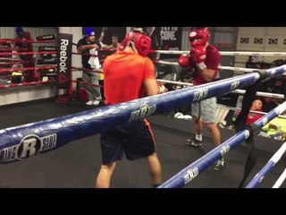 BADASS SPARRING AT RGBA RIVERSIDE - ESNEWS BOXING
