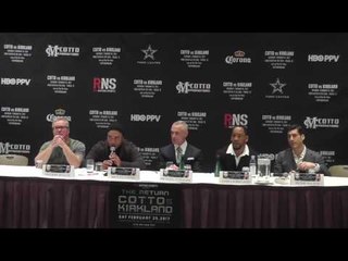 Miguel Cotto is READY to KO Kirkland  - Full Presser