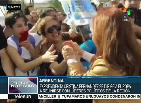 Cristina Fernández viajará a Europa invitada por líderes políticos