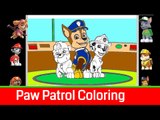 Nursery Rhymes ♫ Paw Patrol Coloring ♫ Finger Family Song for Kids 2017 ♫ Kids Games