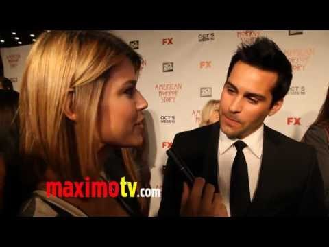 American Horror Story Premiere Arrivals Naya Rivera, Christian Serratos
