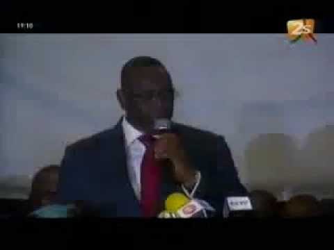 Séjour Macky en gambie un espoir de paix en casamance Jt wolof du 18 avril 2012