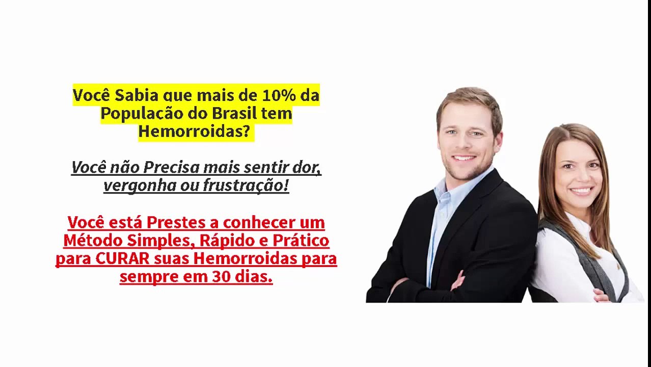 Eliminando Hemorroidas - Como Curar Hemorroidas 30 dias