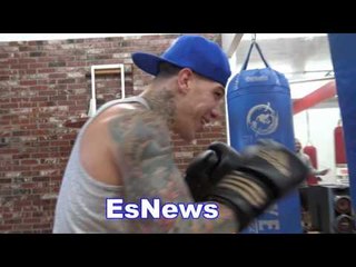 Brandon Rios Gabe Rosado and Andre Berto Working Out EsNews Boxing
