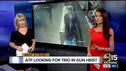 ATF searching for gun theft suspects