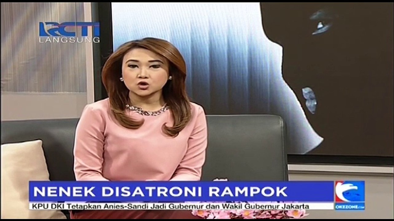 Nenek Dianiaya Perampok