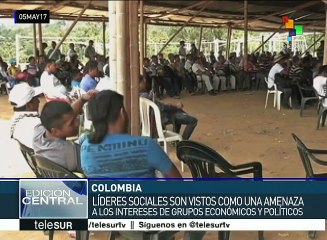 Colombia: se agudiza persecución de líderes sociales