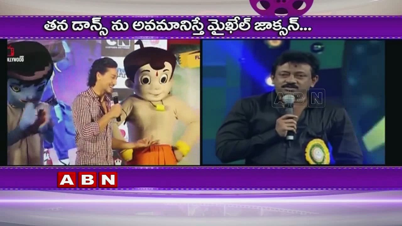 Tiger Shroff Satires on Ram Gopal Varma