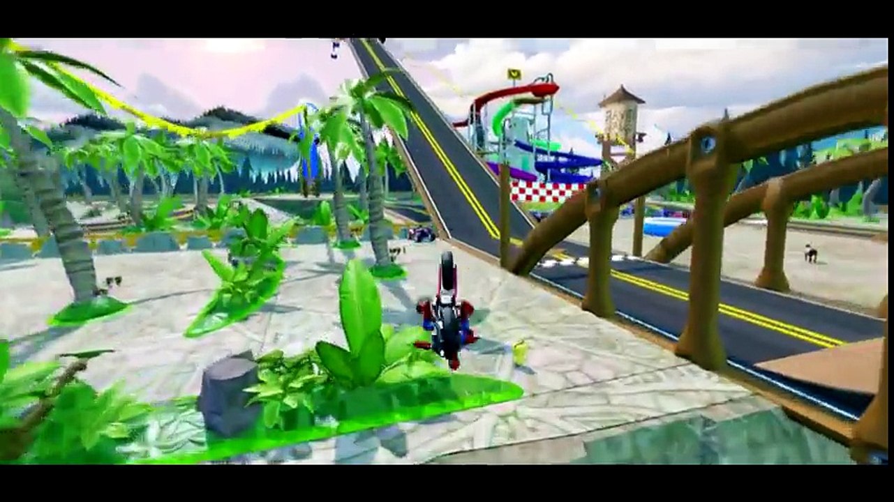 BROTHERS SPIDERMAN chasing Black Spider-man with BIKES ! w HULK & Frozen Elsa + Nursery Rhymes