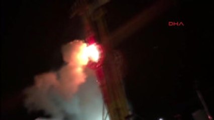 Üniversite Kampüsündeki Konser Alanında Yangın Çıktı