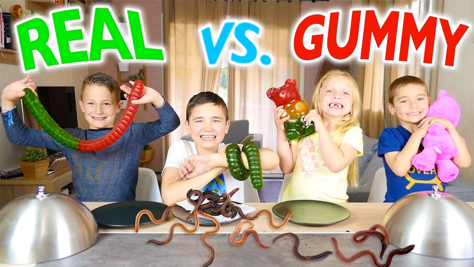GUMMY FOOD VS REAL FOOD CHALLENGE - Bonbons ou Vraie Nourriture - Ft.  l'Atelier de Roxane - video Dailymotion