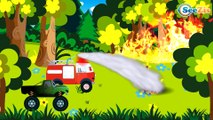 El Camión de bomberos más chulo - Carritos Para Niños | La zona de operación