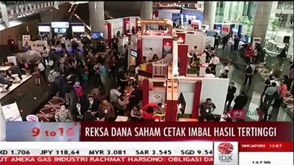 Reksa Dana Saham Cetak Imbal Hasil Tertinggi