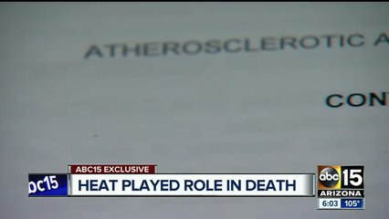 Tempe woman’s death blamed on heat