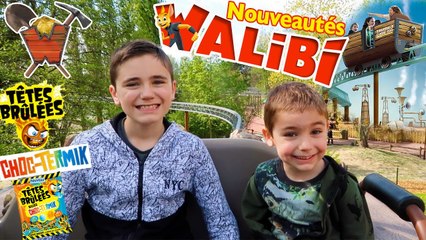 VLOG - Après-midi Fun à WALIBI et test des Nouveautés 2017