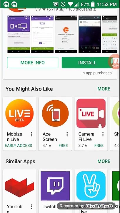 How to Livestream on your phone for youtube