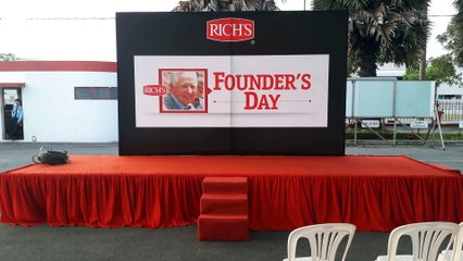 Cho thue nha bat tổ chức sự kiện Rich's Founders Day của Rich Product Việt Nam
