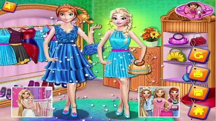 Elsa Anna Shopping Time - Best Girls Games HD 2016 - YouTube