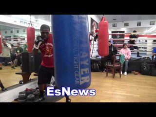 andre berto in monstar shape going all out in gym EsNews Boxing