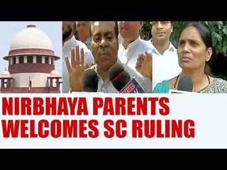 Скачать видео: Nirbhaya parents welcome SC judgment in gangrape case, Watch video | Oneindia News