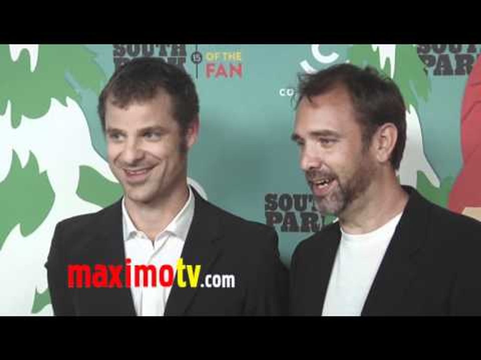 Matt Stone and Trey Parker "South Park" 15th Anniversary Party Arrivals