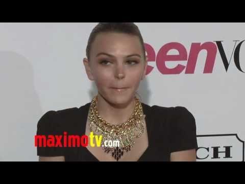 Aimee Teegarden at Teen Vogue Young Hollywood Party Arrivals