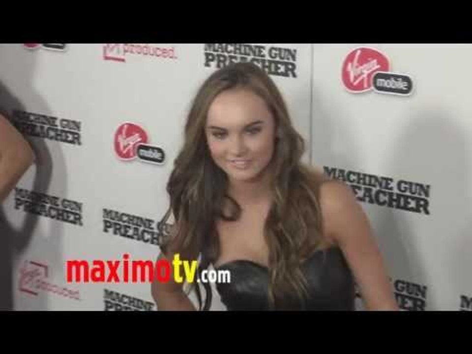 Madeline Carroll at "Machine Gun Preacher" Los Angeles Premiere Arrivals
