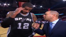 LaMarcus Aldridge Post Game Interview - PAL