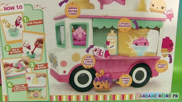 Num Noms Lip Gloss Ice Cream Truck Fabrique de Brillant à lèvres Série 2