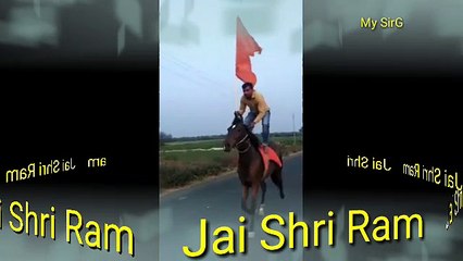 Hath me dhwaza uthaye bolo jai Shri Ram ki