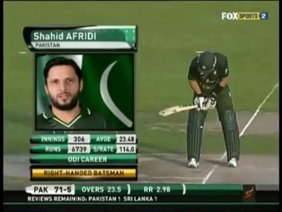 Shahid Afridi 'BOOM BOOM'