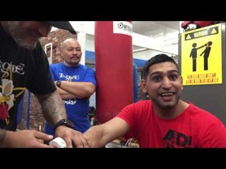 Amir Khan on Ronda Rousey Getting Stopped By Amanda Nunez - esnews boxing