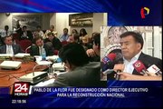 Reacciones tras designación de Pablo de la Flor como director ejecutivo para la reconstrucción