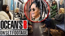 Rihanna Shooting For 'Ocean's Eight' In New York | ON SET FOOTAGE