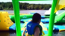 Parc d'Attraction Aquatique Gonflable # Water Park Slide