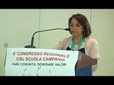 Cisl Scuola Campania: Rosanna Colonna riconfermata segretaria (05.05.17)