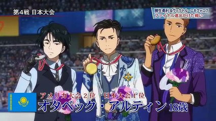 ユーリ On Ice E8話 勇利vsユーリ おそロシア ロシア大会sp Yuuri On Ice Eds 08 Video Dailymotion