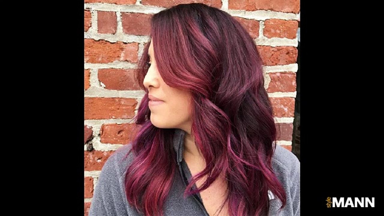 25 Dark Purple Hair Ideas That Will Tease And Splash