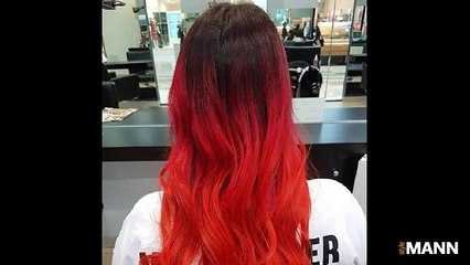 45 Thrilling Ways of Achieving the Red Ombre Hair Sassy Flames