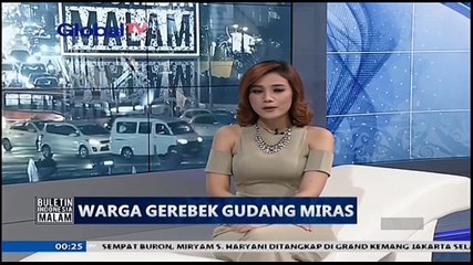 Warga Cilegon Gerebek Gudang Miras