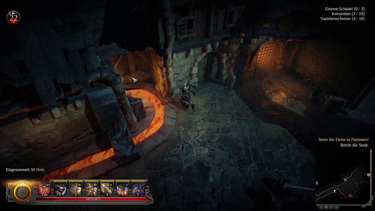 Vikings: Wolves of Midgard - Let's Play: #18 - Die Flotte muss brennen! [GERMAN|HC|GAMEPLAY|PC|HD]