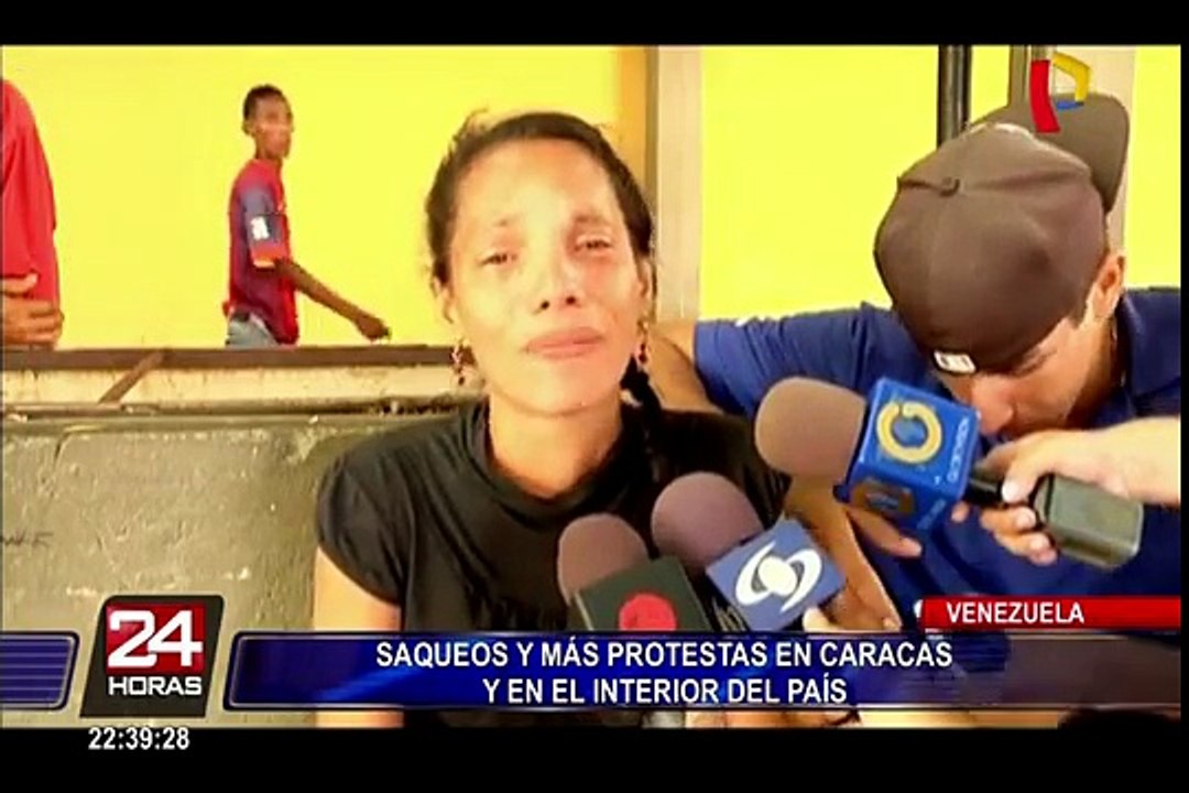 Se registran nuevos saqueos y protestas en Venezuela