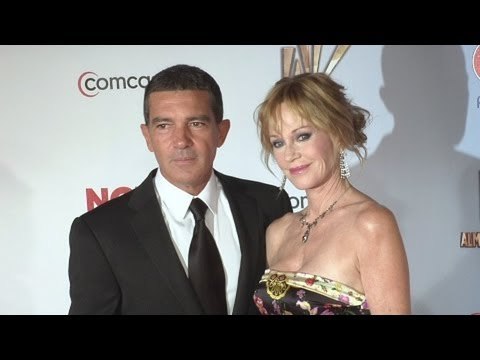 Antonio Banderas and Melanie Griffith at 2011 Alma Awards