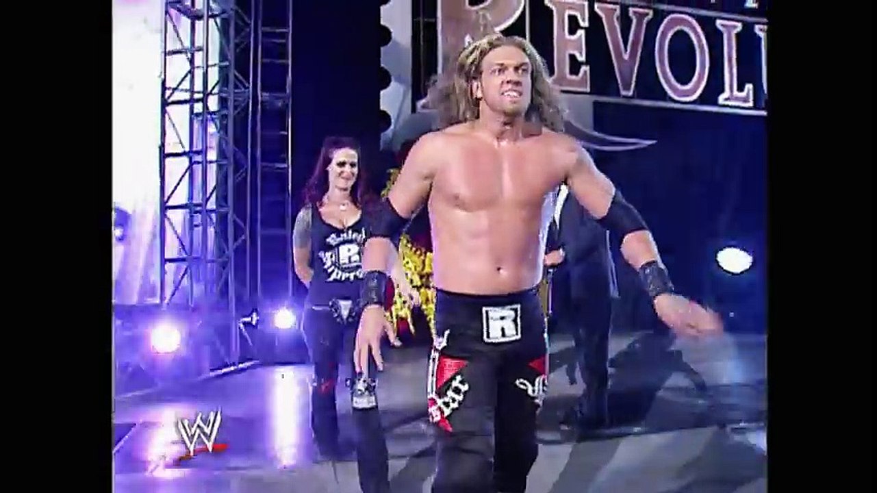 Edge Spears John Cena - New Year's Revolution 2006
