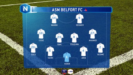 Composition des équipes + interview de Maurice GOLDMAN entraîneur de Belfort.