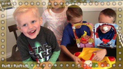 Pie Face Showdown __ Family Game Night