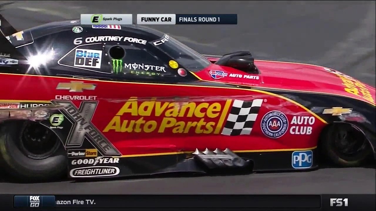 NHRA 2017. Round 6. Charlotte. Eliminations Part 1 of 2
