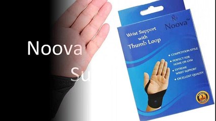 Wrist Brace With Thumb Stabilizer